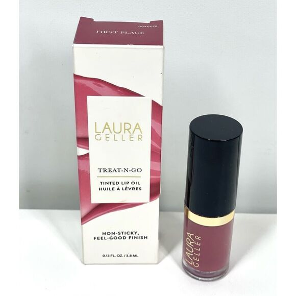 Laura Geller Treat N Go Tinted Lip Oil Non Sticky FIRST PLACE New in Box - Picture 1 of 4